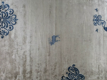 CERVO - Custom rug in bamboo silk by ERBA ITALIA - view 2